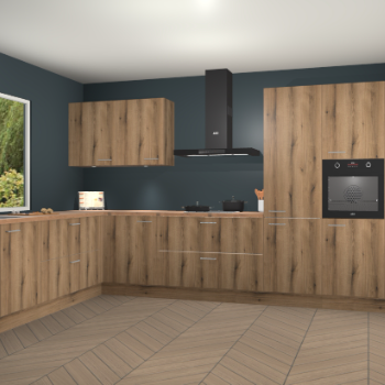 Goud Eiken keuken Debrecen 67837