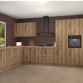 Goud Eiken keuken Debrecen 67840