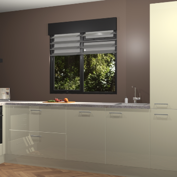 Magnolia hoogglans keuken Luzern 60263