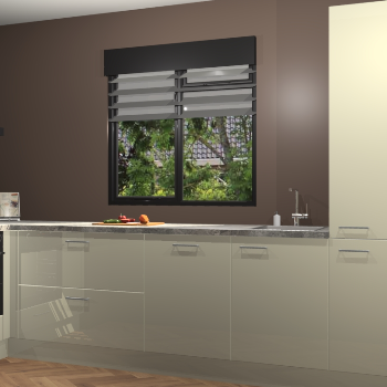 Magnolia hoogglans keuken Luzern 60188