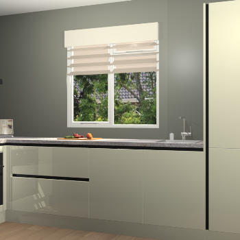 Magnolia hoogglans greeploze keuken Luzern 60272