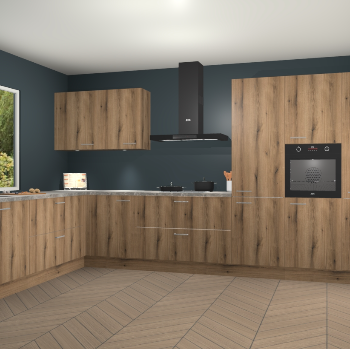 Goud Eiken keuken Debrecen 68049