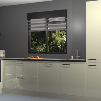 Magnolia hoogglans keuken Luzern 60280