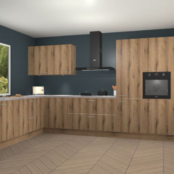 Goud Eiken keuken Debrecen 68055