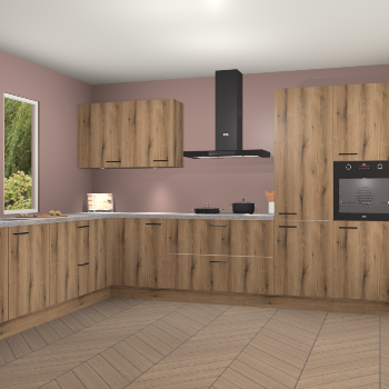 Goud Eiken keuken Debrecen 68057