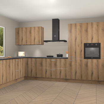 Goud Eiken keuken Debrecen 68060