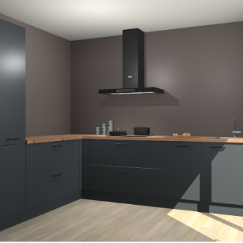 Onyxgrijze keuken Antibes 60781