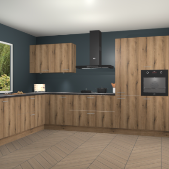 Goud Eiken keuken Debrecen 68061