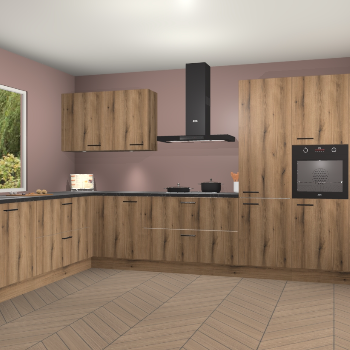 Goud Eiken keuken Debrecen 68063