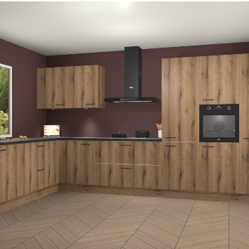 Goud Eiken keuken Debrecen 68064