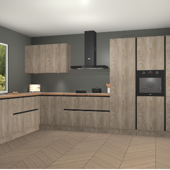 Cantaro Eiken greeploze keuken Debrecen 68071