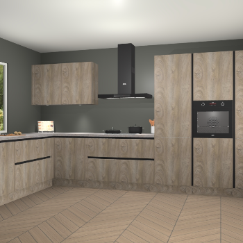 Cantaro Eiken greeploze keuken Debrecen 68231