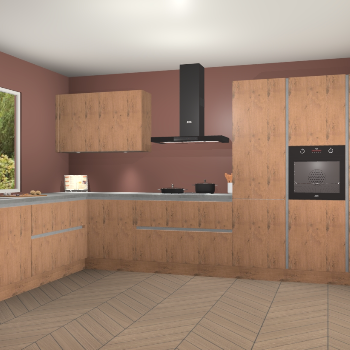 Astoria Eiken greeploze keuken Debrecen 68918