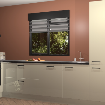 Magnolia hoogglans keuken Luzern 60279