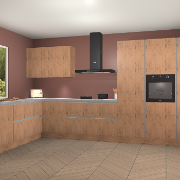 Astoria Eiken greeploze keuken Debrecen 68944