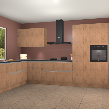 Astoria Eiken greeploze keuken Debrecen 68950