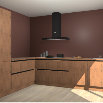 Astoria Eiken greeploze keuken Antibes 61112