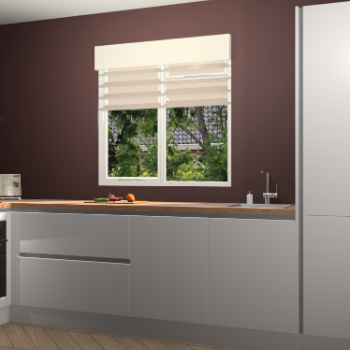 Zijdegrijze greeploze keuken Luzern 60847