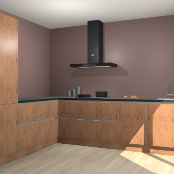 Astoria Eiken greeploze keuken Antibes 61139