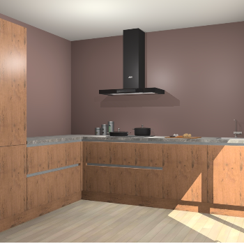 Astoria Eiken greeploze keuken Antibes 61145