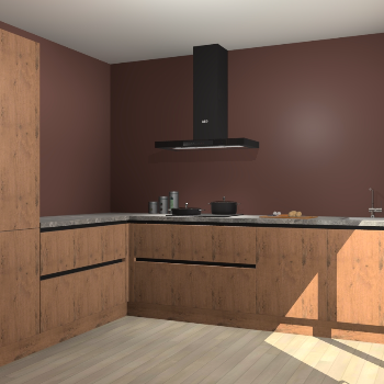 Astoria Eiken greeploze keuken Antibes 61148