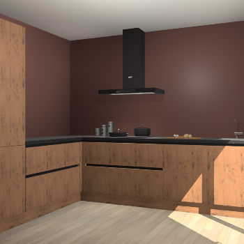 Astoria Eiken greeploze keuken Antibes 61253