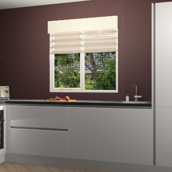 Zijdegrijze greeploze keuken Luzern 60957