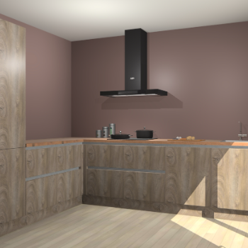 Cantaro Eiken greeploze keuken Antibes 61278