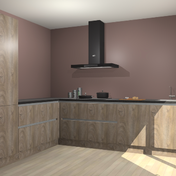 Cantaro Eiken greeploze keuken Antibes 61314