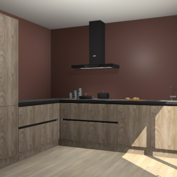 Cantaro Eiken greeploze keuken Antibes 61317