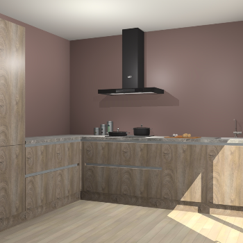 Cantaro Eiken greeploze keuken Antibes 61320