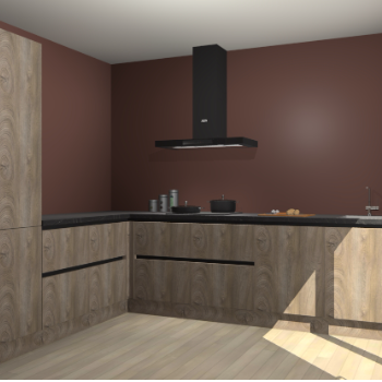 Cantaro Eiken greeploze keuken Antibes 61400