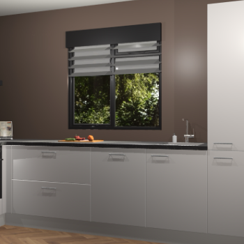 Zijdegrijze keuken Luzern 61034