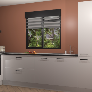 Zijdegrijze keuken Luzern 61036