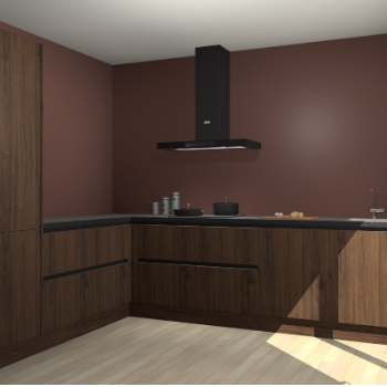 Noten greeploze keuken Antibes 61738