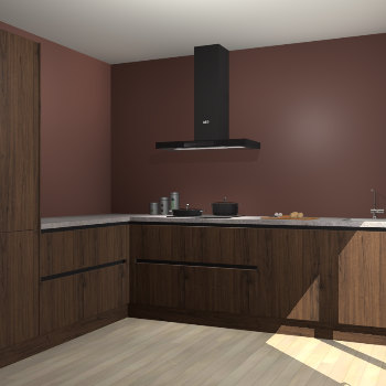 Noten greeploze keuken Antibes 61763