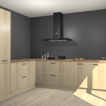 Vuren keuken Antibes 61814