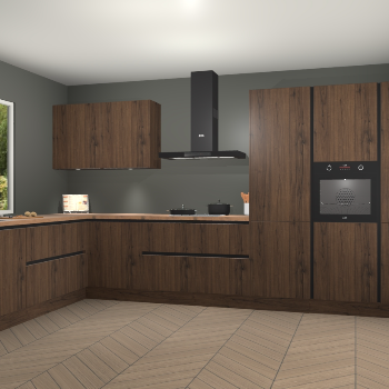 Noten greeploze keuken Debrecen 68186