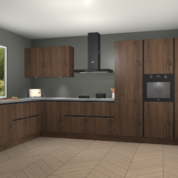 Noten greeploze keuken Debrecen 68365