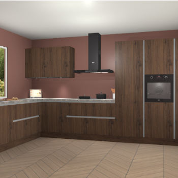 Noten greeploze keuken Debrecen 68375