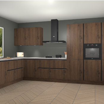 Noten greeploze keuken Debrecen 68384