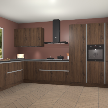 Noten greeploze keuken Debrecen 68387