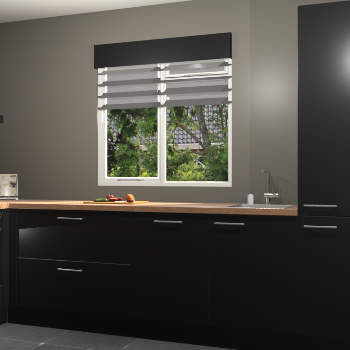 Zwarte keuken Luzern 61360