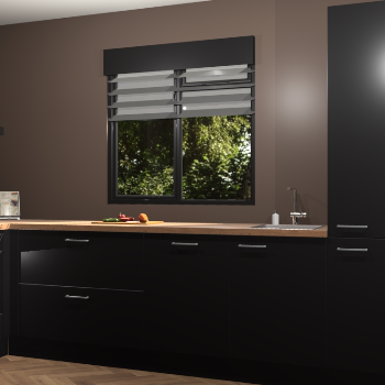 Zwarte keuken Luzern 61361