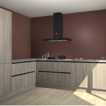 Olm greeploze keuken Antibes 61987