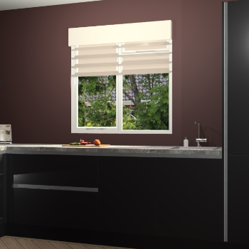 Zwarte greeploze keuken Luzern 61524