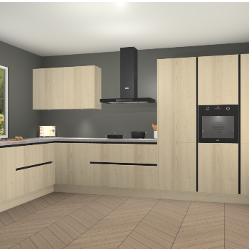 Vuren greeploze keuken Debrecen 68414