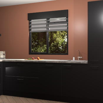 Zwarte keuken Luzern 61425