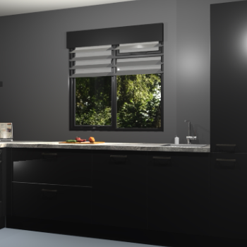 Zwarte keuken Luzern 61427