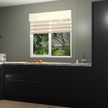 Zwarte greeploze keuken Luzern 61429